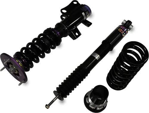 Vista 71 de Amortiguadores de Bobina D2 Racing RS Ajustables en 36 Maneras para Jaguar S-Type 2000-2008