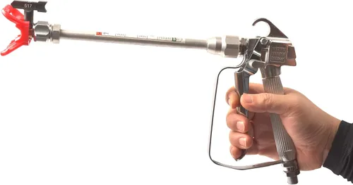 Vista 7 de Pistola de pintura sin aire 3600PSI 517 punta con barra de extensión de 10 pulgadas para todos los pulverizadores de pintura sin aire
