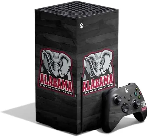 Vista 15 de Skinit Calcomanía para juegos compatible con el paquete Xbox Series X, diseño de mascota oficial de la Universidad de Alabama