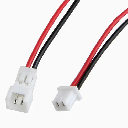 Vista 6 de 20 pares JST 0.049 in 2-Pin Micro Electronics Macho y Hembra Conector Plug con 3.94 pulgadas (3.9 in) UL1571-26AWG Cable Cable