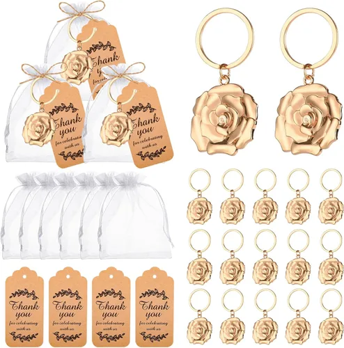 Vista 14 de 24 llaveros de mariposa con diseño de mariposa para despedida de soltera, con forma de mariposa para invitados, bodas, fiestas, baby shower