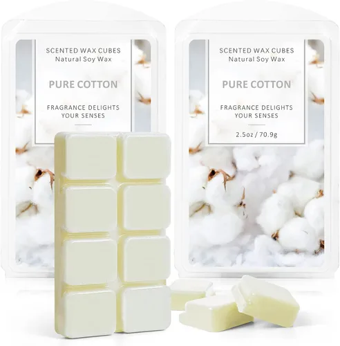 Vista 11 de SCENTORINI Cubos de Cera Derretible, Cera Derretible de Vela de Cedro Invernal con Aroma Fuerte, Cera Perfumada de Soja para Calentador de Cera