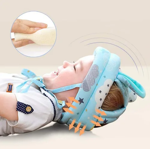 Vista 4 de Casco de seguridad para bebé, casco de seguridad para bebé, protección para niños pequeños, niños, caminar, correr, gatear