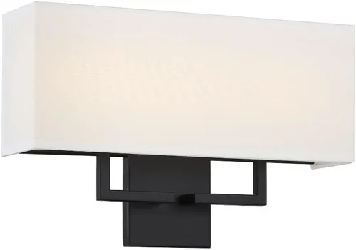 Vista 2 de GEORGE KOVACS P472-66A-L Apliques de pared LED, carbón