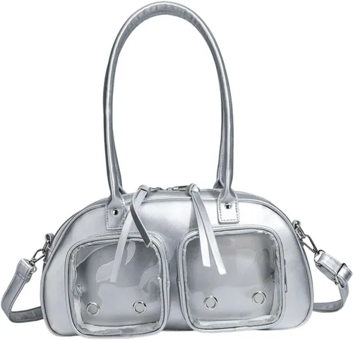 Vista 7 de Women Shoulder Bag Elegant Large Capacity Zipper Closure Ladies Shoulder Purse