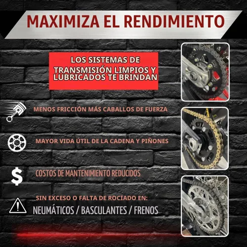Vista 2 de Moto Chain-Mate - ¡El mejor kit de limpieza y lubricación de cadenas de motocicleta!