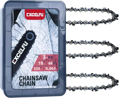 Vista 12 de Cadena de motosierra de 8 pulgadas para Greenworks Earthwise Craftsman Remington Chicago Kobalt Portland paquete de 3 unidades de 8 pulgadas 3/8