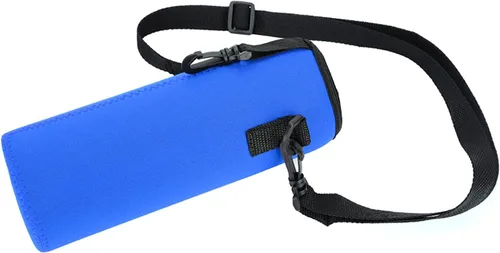 Vista 2 de RiToEasysports Funda para botella de agua, 33.8 fl oz para botella de agua, cubierta aislada de neopreno con correa para botellas de plástico