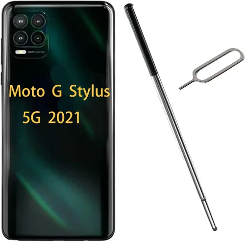 Vista 2 de (2021) para Moto G Stylus 5G 2021 Pen Stylus pantalla táctil Stylus Pen Piezas de repuesto para Motorola Moto G Stylus 5G (2021) XT2131 + aguja