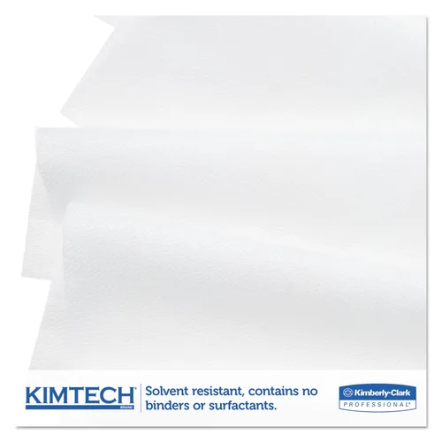 Vista 3 de Kimtech 06121 SCOTTPURE Limpiaparabrisas plegable 1/4, 12 x 15, blanco, 100 por caja (caja de 4 cajas)