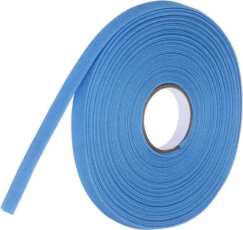 Vista 145 de MECCANIXITY Cinta al bies de doble pliegue de 1 pulgada, cinta al bies de poliéster continua a granel para coser, costura, acolchado, dobladillo