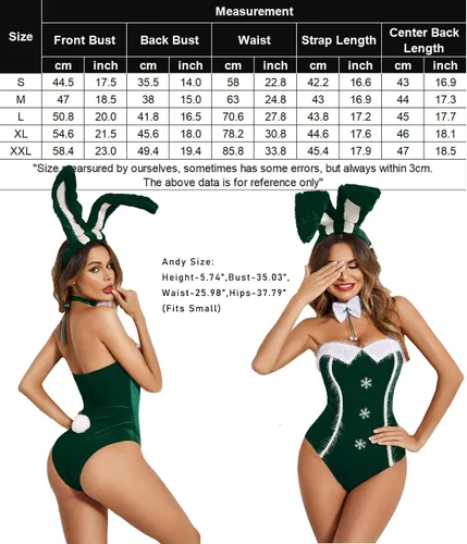 Vista 6 de Avidlove Body de terciopelo de una pieza para mujer