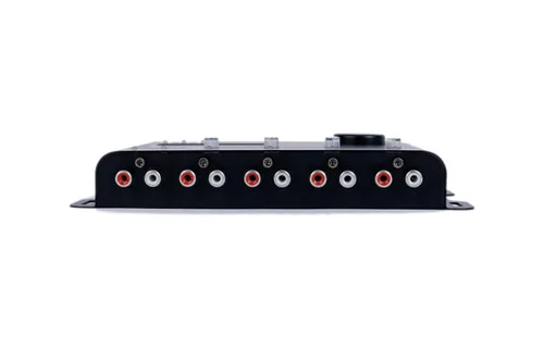 Vista 4 de Soundfy Procesador y ecualizador de señal digital SSP 2.4 - EQ gráfico de 15 bandas, 12 preajustes, crossover incorporado para mejorar el audio