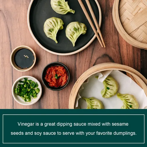Vista 10 de Soeos Vinagre de Chinkiang 16.9 fl oz (16.9 fl oz), 3 años de edad, vinagre negro maduro envejecido, vinagre negro chino, vinagre de Zhenjiang