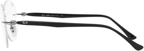 Vista 3 de Ray-Ban RX8768 - Marcos redondos de titanio para anteojos