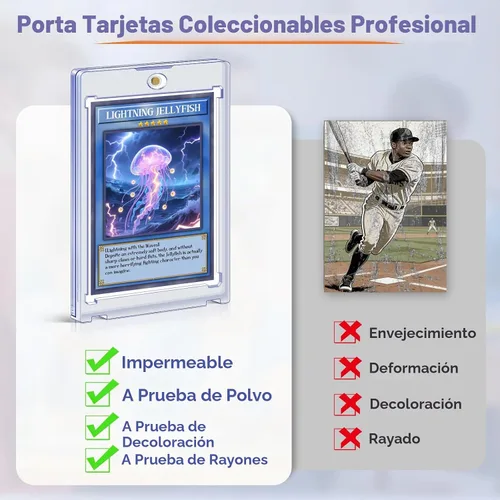 Vista 5 de Kitoyz Tarjetero magnético de 12 quilates, 35 puntos, portatarjetas con un