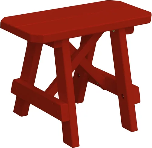 Vista 35 de Furniture Barn USA Pine - Banco tradicional de 2 pies, color negro