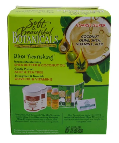 Vista 2 de Soft & Beautiful Botanicals - Kit texturizador grueso/súper