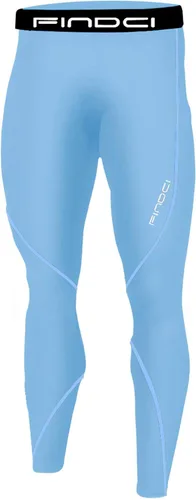 Vista 3 de 1Bests Conjunto deportivo para hombre, camiseta de compresión y pantalones ajustados para la piel, manga larga, secado rápido, para gimnasio, yoga