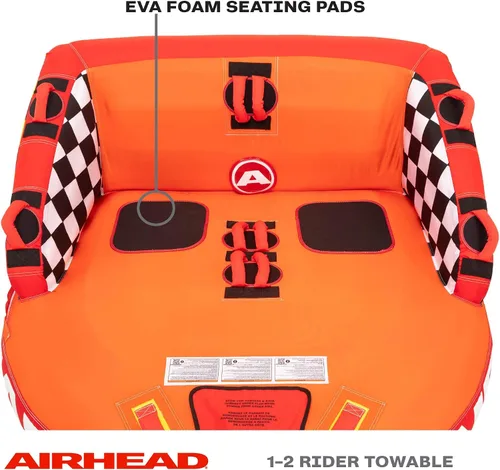 Vista 4 de AIRHEAD Mable grande, tubo remolcable para 1-2 jinetes para navegación