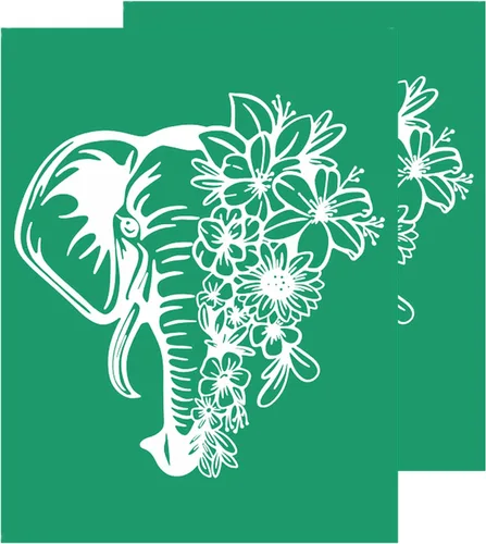 Vista 8 de JAJADO 2 plantillas de pantalla de seda para pájaros, colibrí, flor, ramas de árbol, plantillas de pintura para manualidades, para madera, camiseta