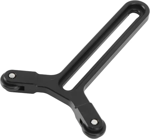 Vista 8 de Soporte de lente, marco de soporte de lente ajustable de 2 ruedas en forma de Y con ajuste vertical de 2.815 in, adecuado para DJI S y para sistema