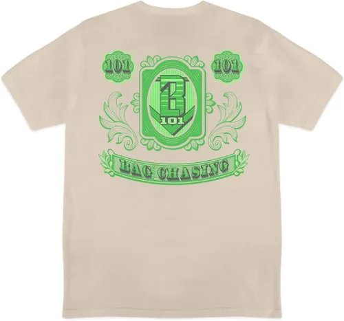 Vista 6 de Baseball Lifestyle 101 Bag Chaser Youth Tee for Boys, Soft 60/40 Blend, Breathable, Side-Seamed, Sizes Youth S-XL