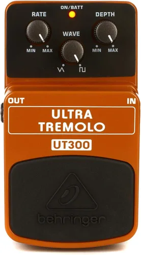 Vista 7 de Behringer ULTRA METAL UM300 Pedal de Efecto de Instrumento de Distorsión Heavy Metal, Rosa