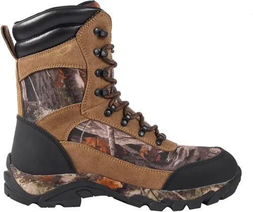 Vista 3 de Botas de caza deportivas ligeras e impermeables para hombre, camuflaje al aire libre