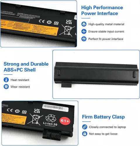 Vista 5 de 01AV423 01AV427 - Batería para Lenovo ThinkPad T480 T470 T580 T570 TP25 P51S
