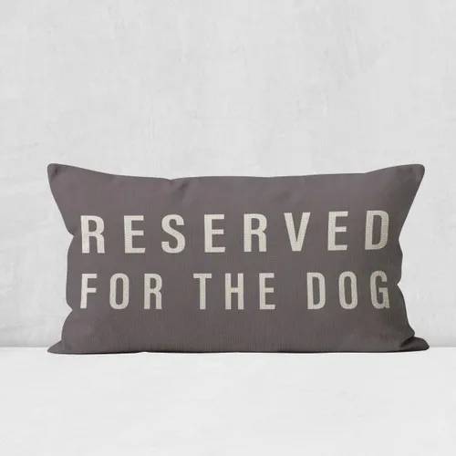 Vista 14 de Reservado para la funda de almohada del perro, regalos para amantes de los perros, decoración del perro, divertida funda de almohada para perro