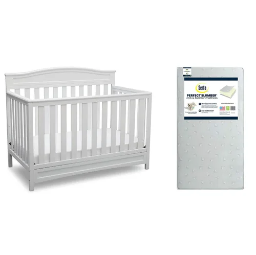 Vista 16 de Delta Children Emery - Cuna convertible 4 en 1 para bebés