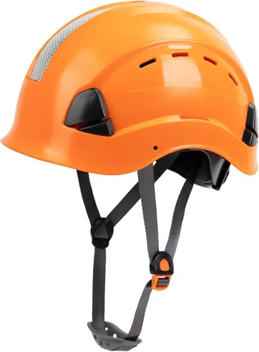 Vista 7 de Casco duro OSHA con visera ANSI Z89.1 aprobado ventilado casco de seguridad Cascos De Construcción T1 Blanco