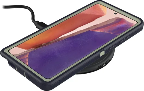 Vista 8 de OtterBox Defender Screenless Series - Funda resistente y funda con clip para cinturón para Galaxy Note 20 5G (no Ultra), embalaje al por menor