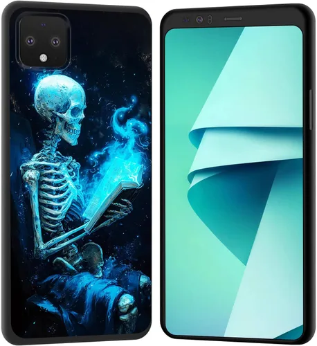 Vista 152 de Funda para Pixel 4 XL, funda de goma de silicona suave a prueba de golpes, funda protectora de cuerpo completo para Google Pixel 4 XL, ciervo
