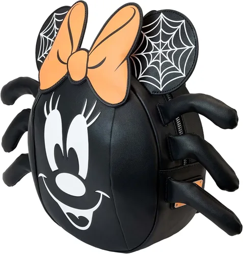 Vista 4 de Loungefly Disney Minnie Spider Mini Backpack Halloween Bags