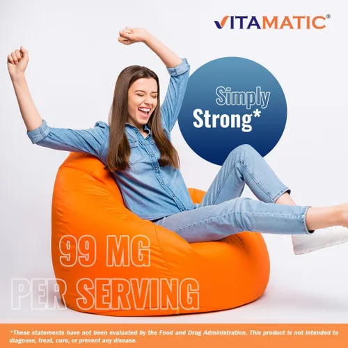 Vista 6 de Vitamatic Potasio 99mg – 250 Tabletas – Cloruro de Potasio para la Función Muscular, del Corazón y de los Nervios – Apoyo de Electrolitos – Sin OMG