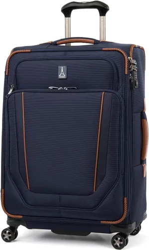 Vista 6 de Travelpro Equipaje de rueda giratoria expandible Versapack Softside, Azul patriota, 2-Piece Set (2025), Crew Versapack Softside - Equipaje