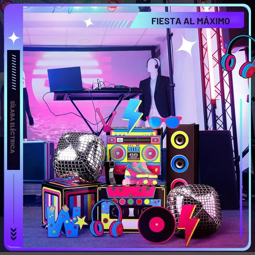 Vista 3 de 14 Piezas Decoraciones de Fiesta de los 80s 90s Conjunto de Favores Hip Hop Cajas de Papel Grandes Boombox Cajas de Dulces Novedosas Boom Cassette