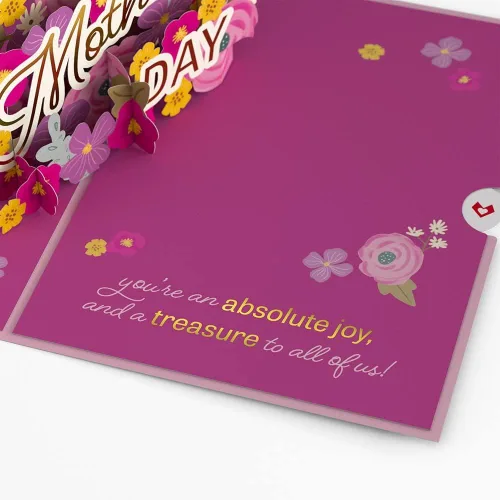 Vista 3 de Lovepop Tarjeta emergente para el día de la madre para ella, tarjetas de felicitación 3D para mamá, esposa, mujeres, las mejores hijas hacen las Las