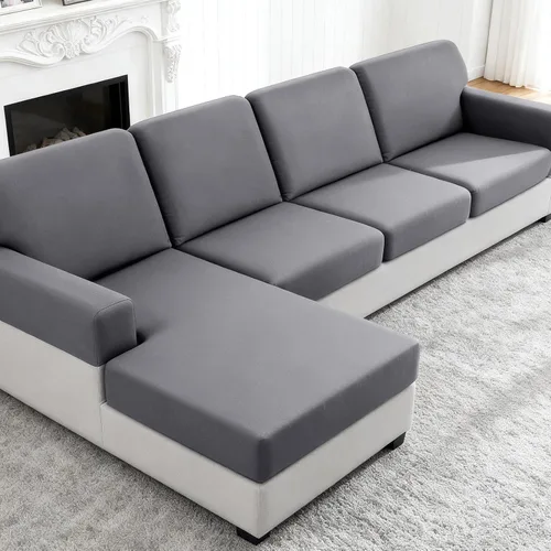Vista 19 de TAOCOCO Fundas de Cojines de Sofá Elásticas Fundas de Asiento de Silla para Sillón, Fundas de Asiento de Sofá de 1 Pieza Protector de Muebles Suave