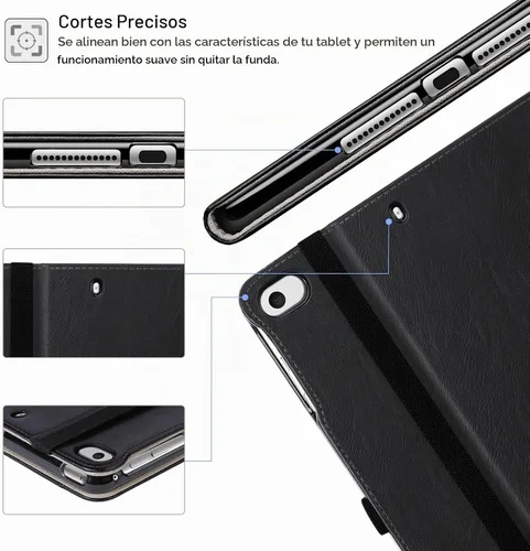 Vista 8 de ZtotopCase Funda para iPad mini 5 2019/Mini 4 3 2 1 de 7.9 pulgadas, piel sintética de alta calidad con función de encendido y apagado automático