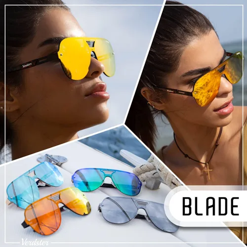 Vista 7 de Blade Mirrored XL Gafas de sol de gran tamaño para hombres - Bold Looks para hombres de moda