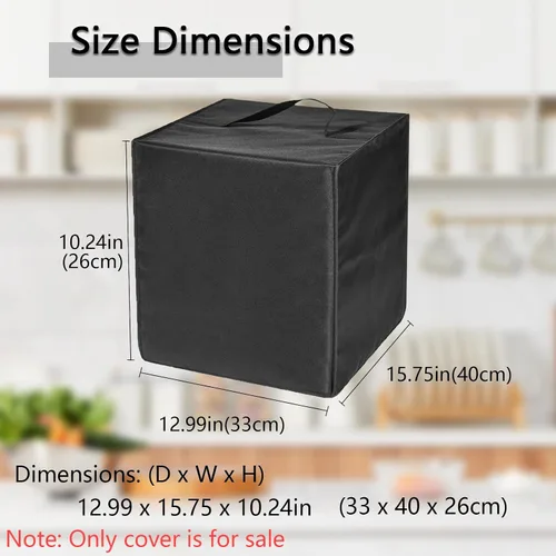 Vista 3 de Funda para freidora de aire Ninja Air Fryer Pro, resistente al agua, a prueba de polvo, cubierta protectora para freidora de aire compatible