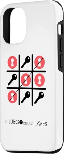 Vista 2 de iPhone 14 El Juego de las Llaves - Funda Blanca