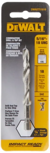 Vista 2 de DEWALT Grifo de taladro, UNC, 5/16 pulgadas (DWADT51618)