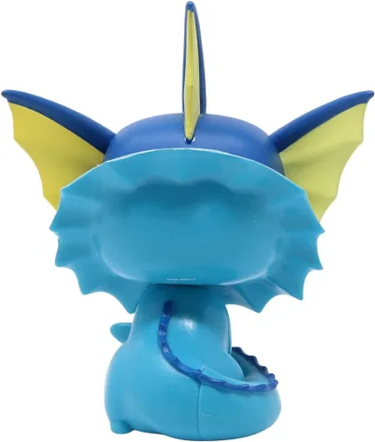 Vista 4 de Pokemon - Vaporeon Pop! Figura de vinilo (incluye funda protectora compatible con caja Pop Box)