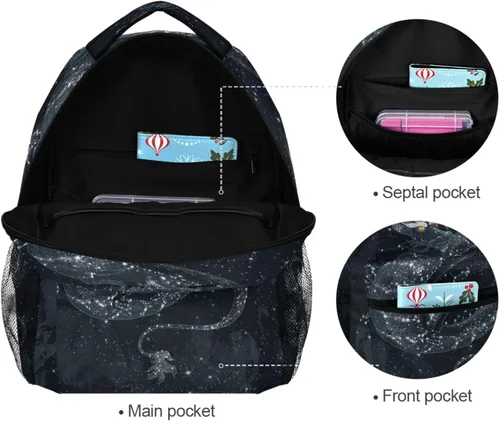 Vista 4 de Mochilas Escuela Libro Viaje Colegio Bolsa de, Multi, Mochilas Daypack