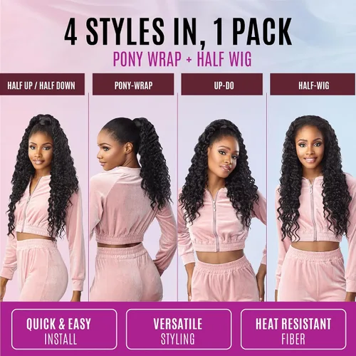 Vista 4 de Sensationnel Instant Updown Halfwig Pony-lud 12, T1B/4