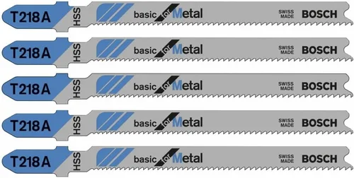 Vista 8 de Bosch T118EF100 100 piezas 3-5/8 pulgadas 11-18 TPI flexible para hojas de sierra caladora de metal con vástago en T